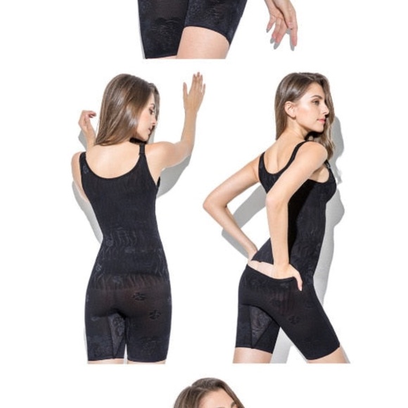 Pull down back Shaper. Open crotch and Bum body shaper. Plus size shaper Girdle - Picture 4 of 5